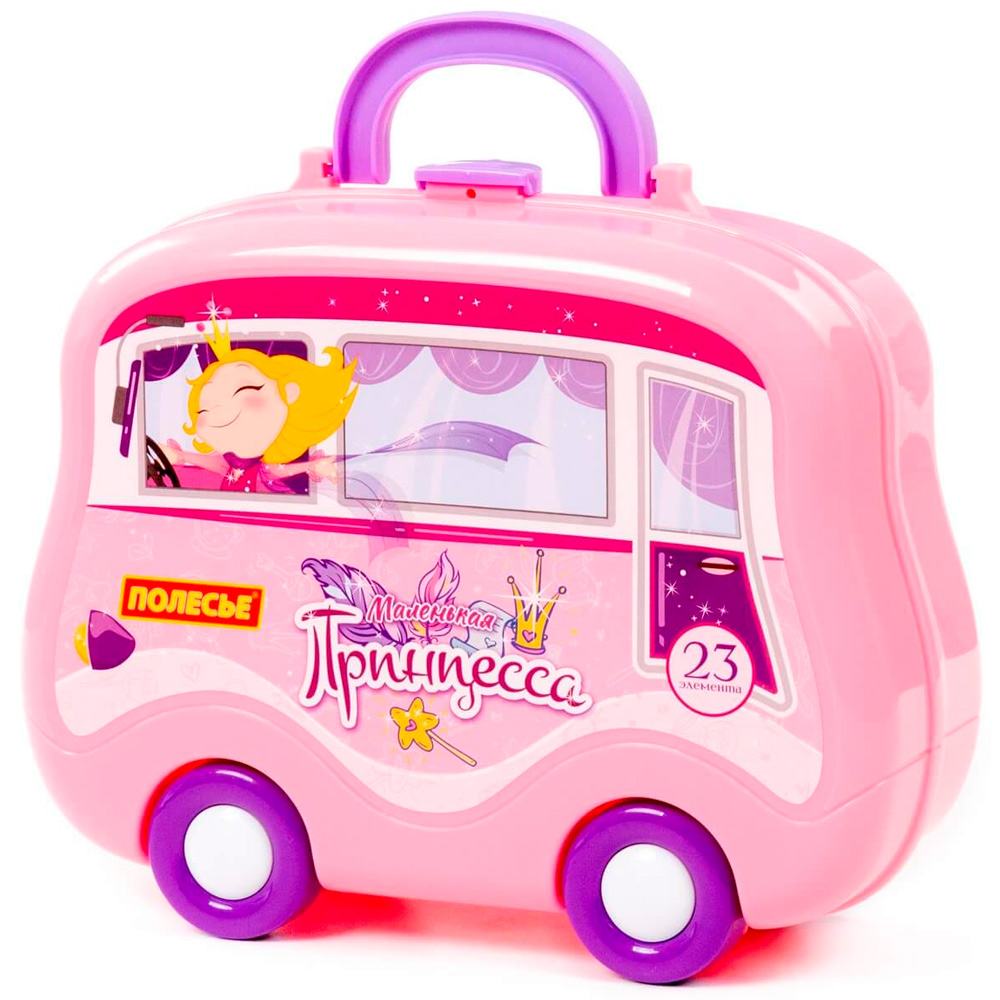 Набор "Маленькая принцесса" №15 23 элемента в чемоданчике на колёсиках 94254 /П-Е/.
