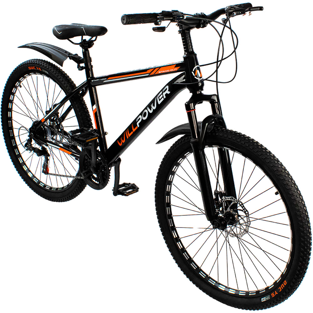 Велосипед 2-х 26" WILLPOWER оранжевый FG23040103K-1