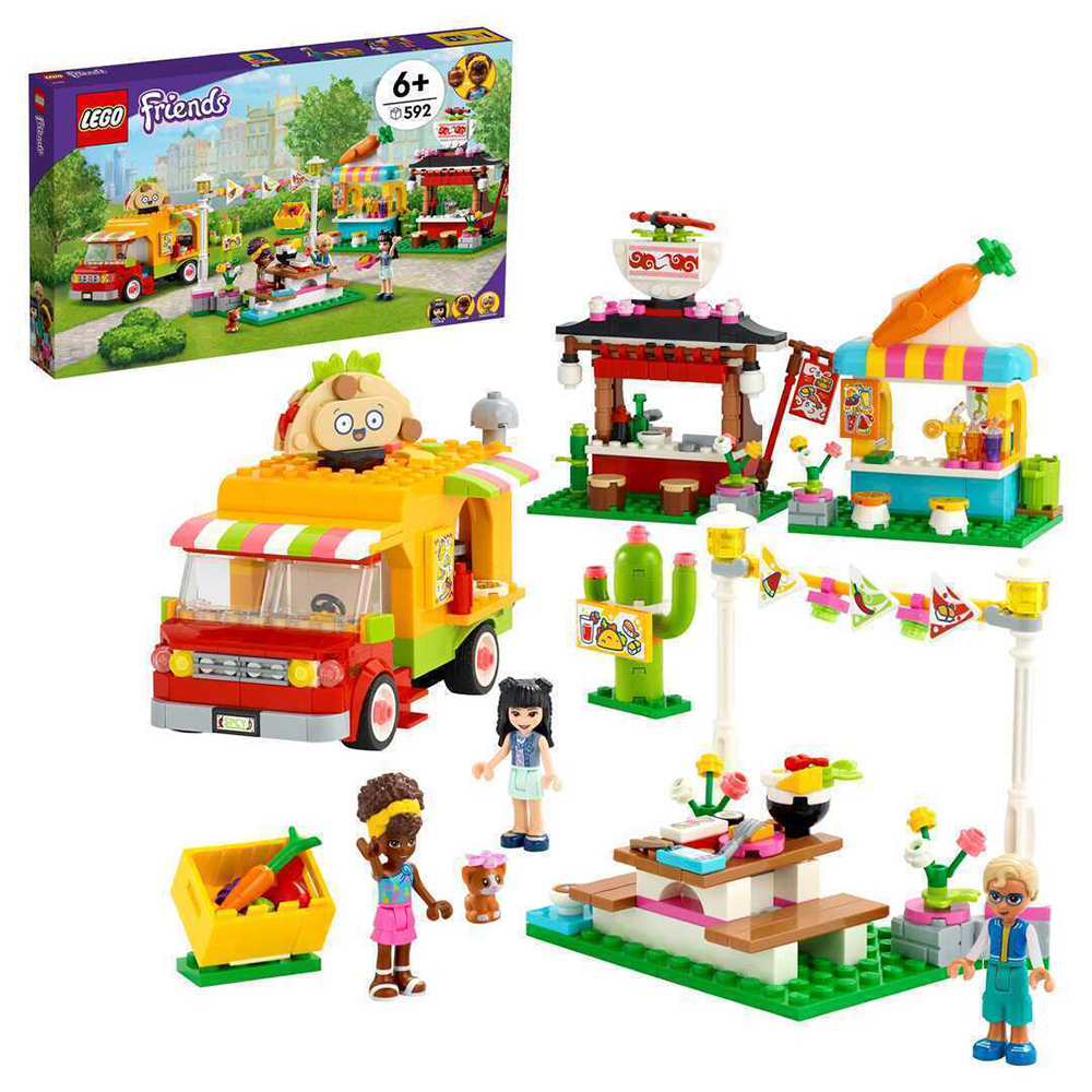 Констр-р LEGO 41701 Подружки Рынок уличной еды