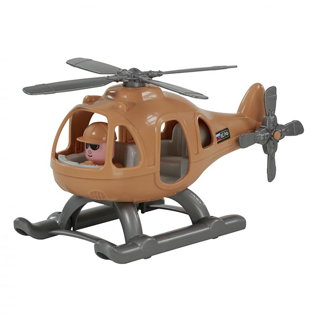 Вертолет военный Гром-Сафари в сетке.72351 П-Е /24/.