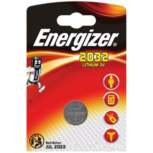 Элемент питания 22966 Energizer Lithium (1 ш ) CR2032 BL1 / цена за 1 шт /