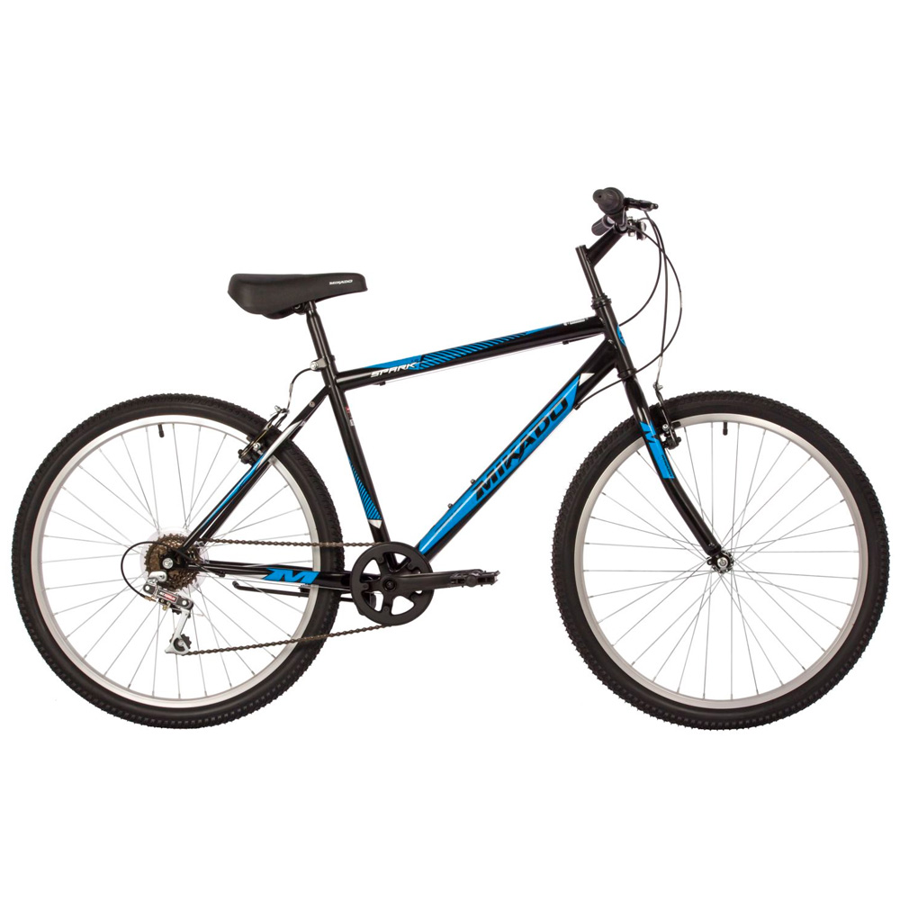Велосипед 2-х 26" MIKADO SPARK синий 26SHV.SPARK10.18BL2.