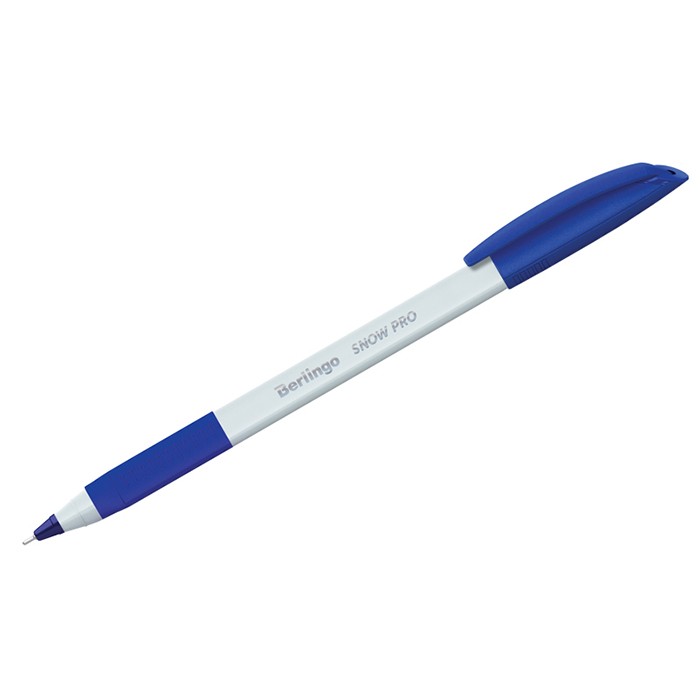 Ручка шарик синий Triangle Snow Pro 0,7мм. трехгран. CBp_70862 Berlingo 