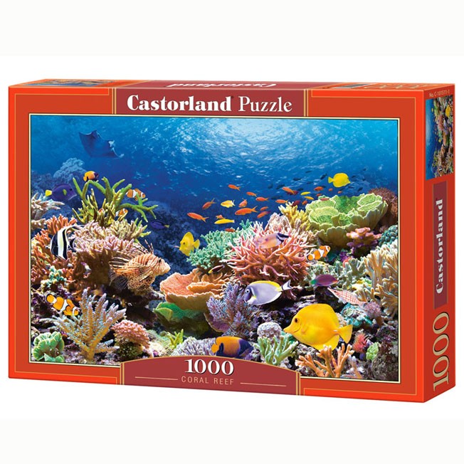 Пазл 1000 Коралловый риф С-101511 Castor Land