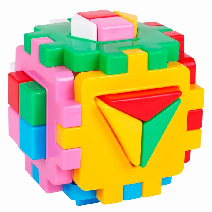 Логическая игрушка Куб умный малыш Логика №2 Т2469 /интелком/24