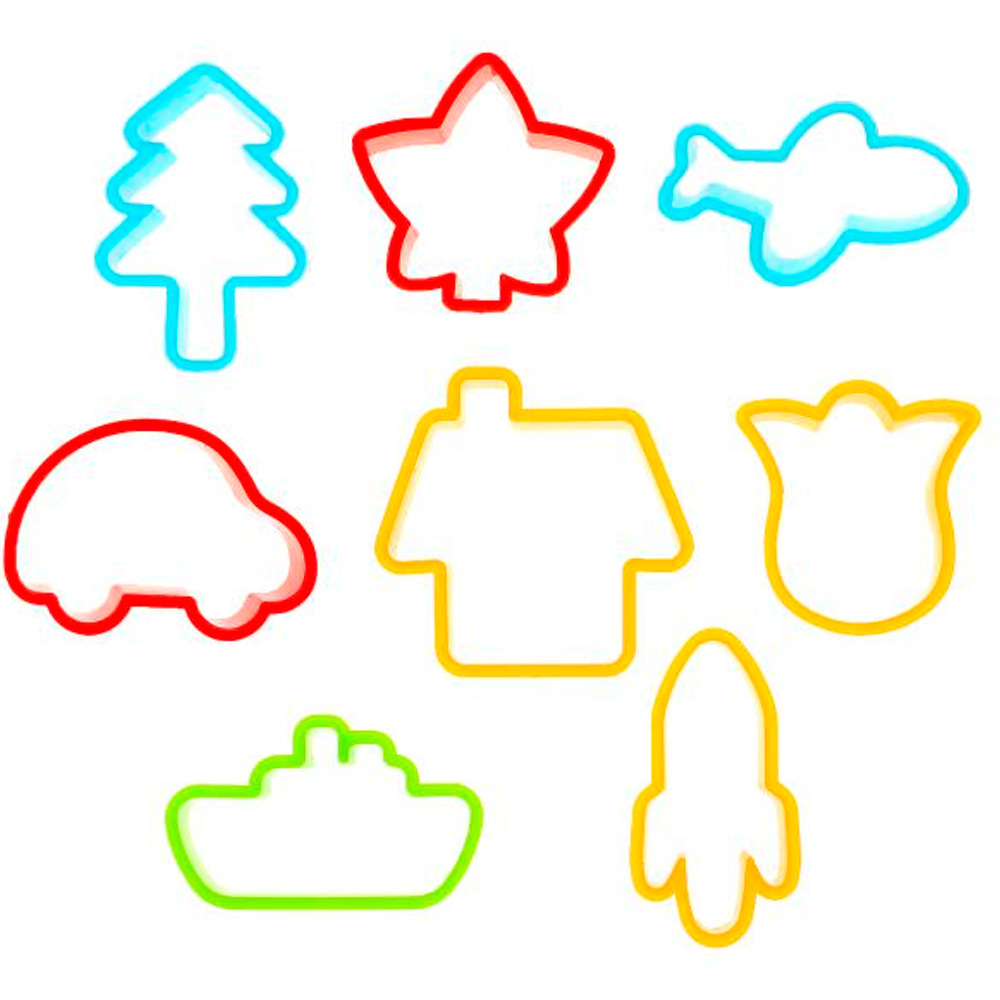 Набор ДТ Тесто для лепки с формочками Чебурашка любимые игрушки для чебурашки PDSET-CHEBIGR