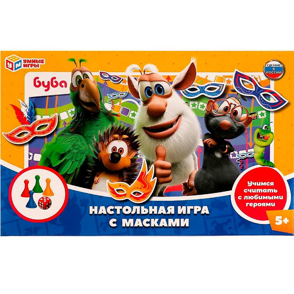 Игра Умка Буба.С масками 4680107941688