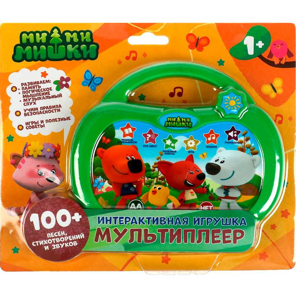 Игрушка на бат. Мультиплеер Ми-ми-мишки 100 песен,стихов,звуков HT586-R2