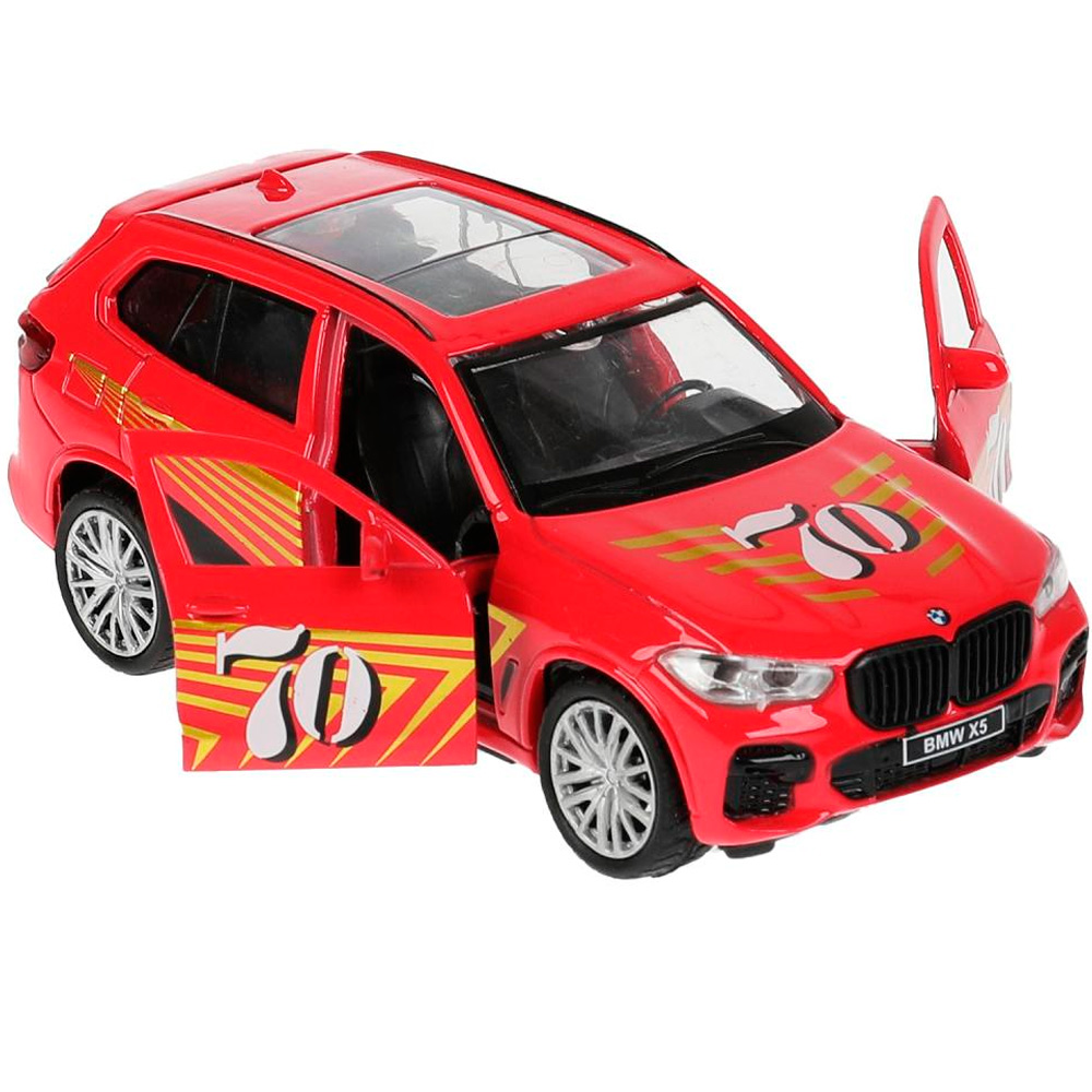 Модель X5-12SLSRT-RD BMW X5 M-SPORT 12 см Технопарк  в коробке