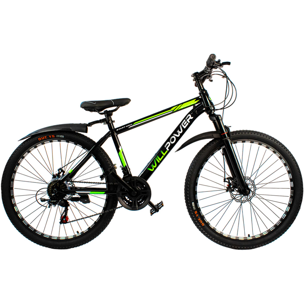 Велосипед 2-х 26" WILLPOWER зеленый FG23040103K-3