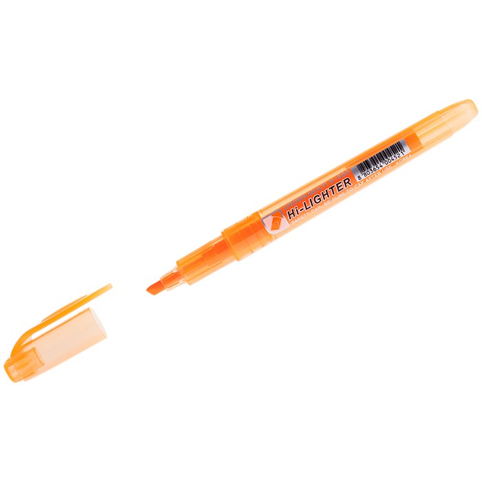 Текстовыделитель Crown "Multi Hi-Lighter" оранжевый, 1-4мм H-500