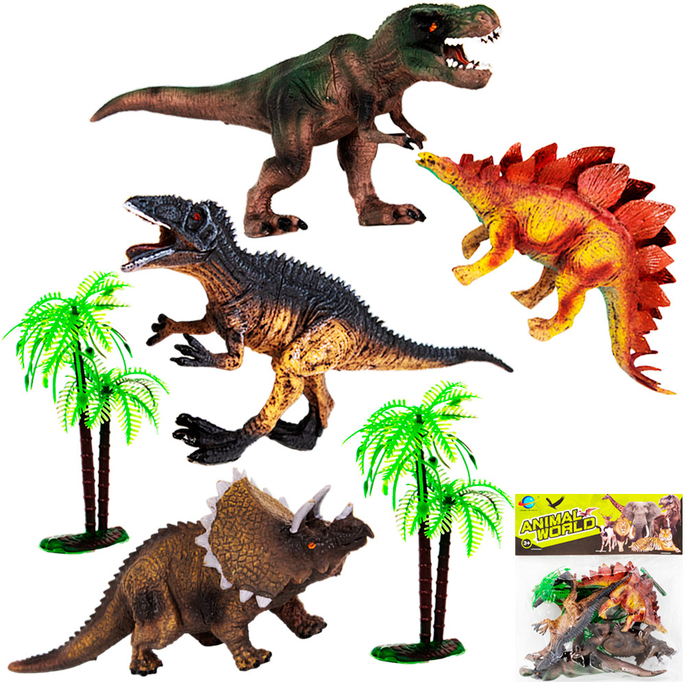 Набор животных 552-256 Динозавры в пак..