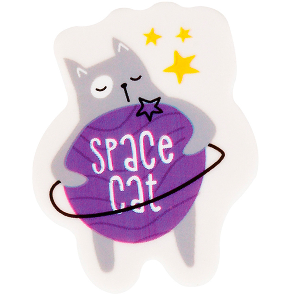Ластик MESHU Space Cat фигурный 40*30*13мм 339290 .