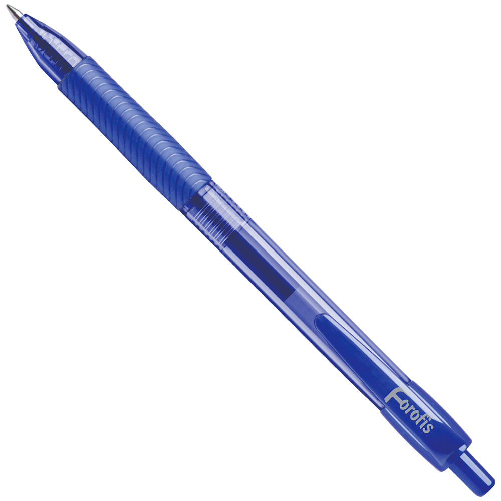 Ручка гелевая авт. синие черн. 0.7мм  "COMFORT GP" (стержень меняется) 91536