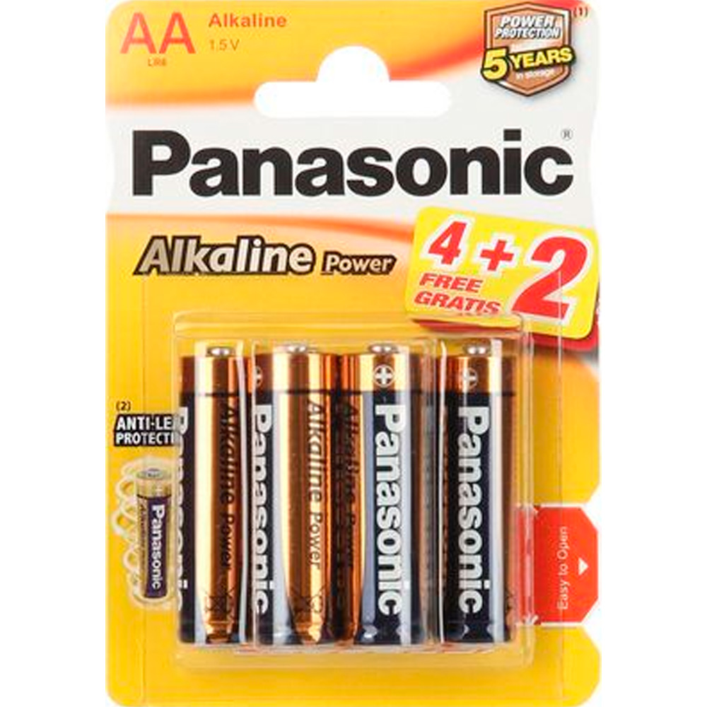 Элемент питания Panasonic Alkaline Power  LR 3 6xBL (72) /цена за упак/