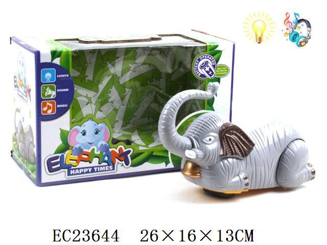 Игрушка на батарейках 9010А Слон в коробке