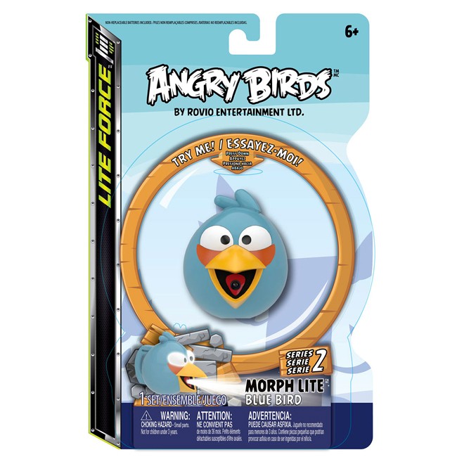 Фонарик Angry Birds синий 817758394820