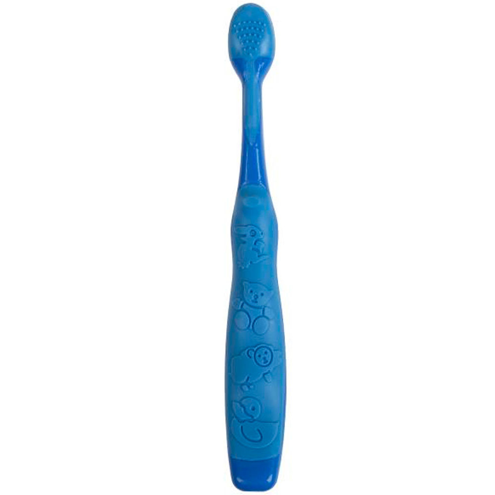 Зубная щетка фигурная для детей Три Кота синяя MASTER DENT 95636-TC
