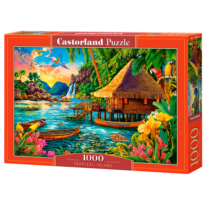 Пазл 1000 Тропический остров С-104871 Castor Land