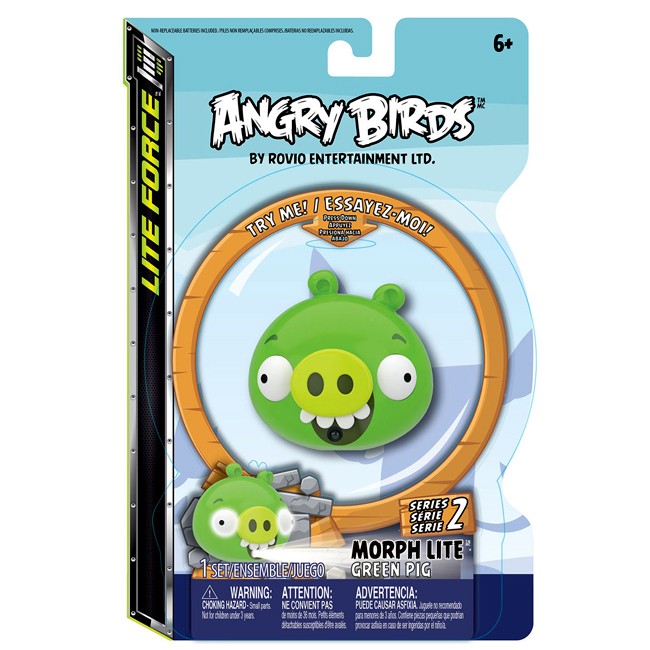 Фонарик Angry Birds Свинья 817758394806
